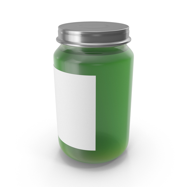 Green Jar With Liquid PNG & PSD Images
