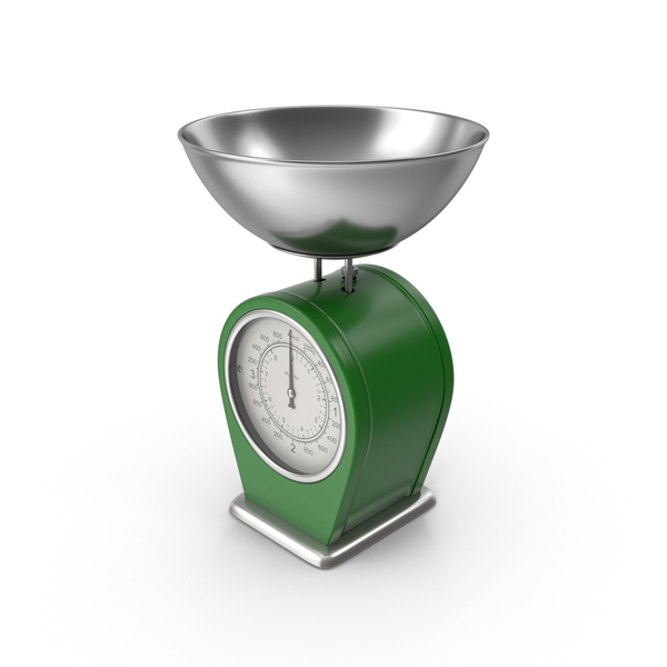 Green Kitchen Scale PNG & PSD Images