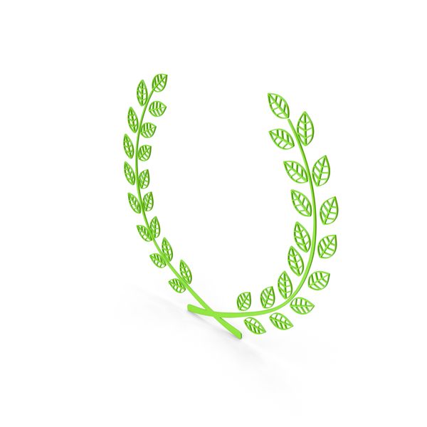 GREEN LAUREL WREATH PNG & PSD Images GREEN LAUREL WREATH PNG & PSD Images