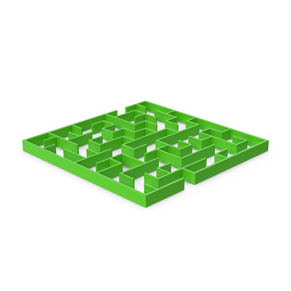 Puzzle: Green Maze PNG & PSD Images