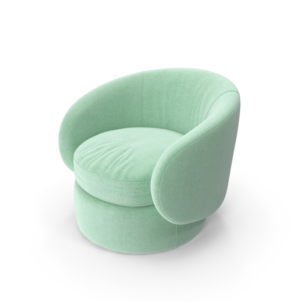 Arm Chair: Green Minimal Round Armchair PNG & PSD Images Arm Chair: Green Minimal Round Armchair PNG & PSD Images