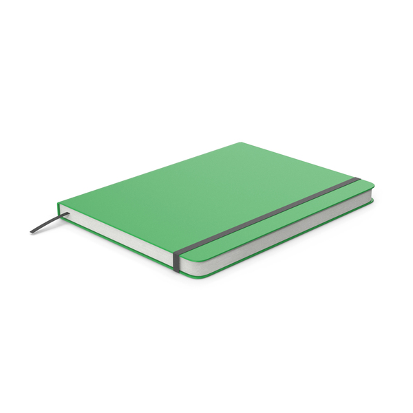 Green Notebook PNG Images & PSDs for Download | PixelSquid - S120055559