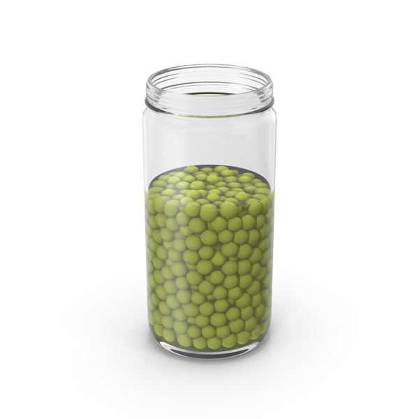 Green Peas Jar Opened PNG & PSD Images Green Peas Jar Opened PNG & PSD Images