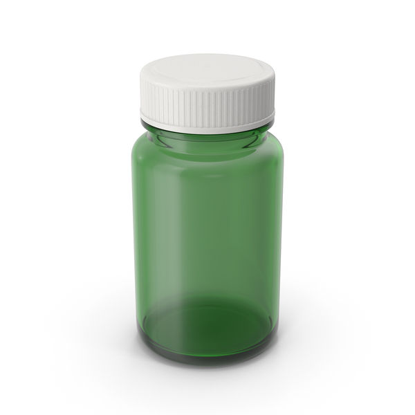 Green Pill Bottle PNG Images & PSDs for Download | PixelSquid - S117566209