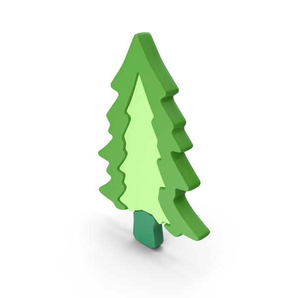 Symbols: Green Pine Tree Symbol PNG & PSD Images