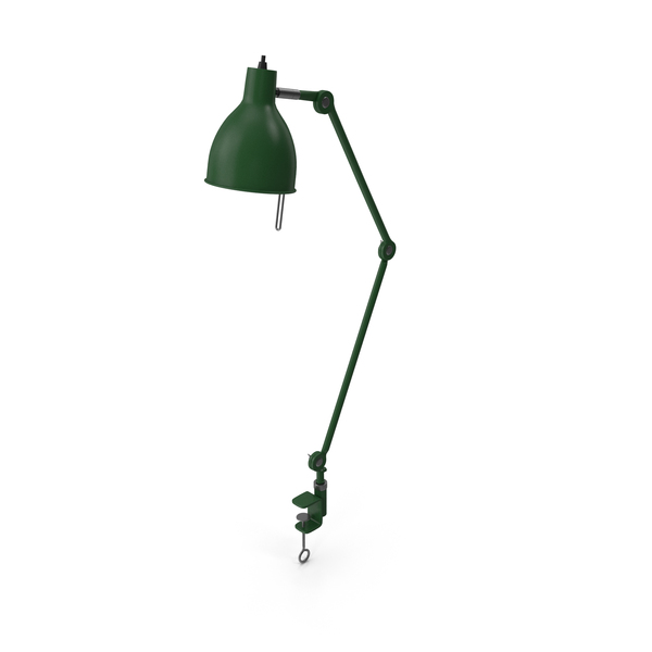 Table: Green PJ65 Desk Lamp PNG & PSD Images