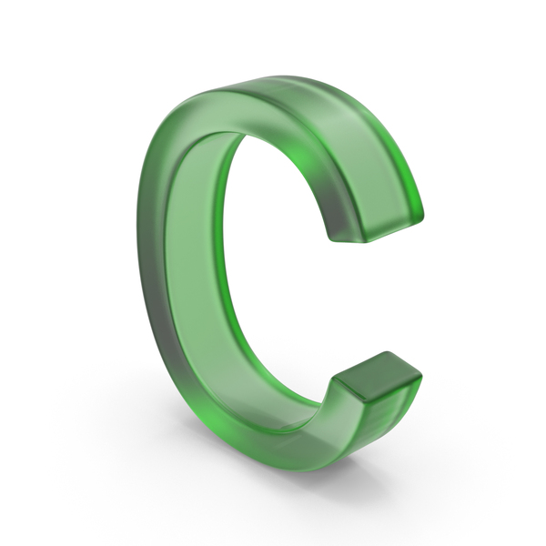 Language: Green Plastic English Letter C PNG & PSD Images Language: Green Plastic English Letter C PNG & PSD Images