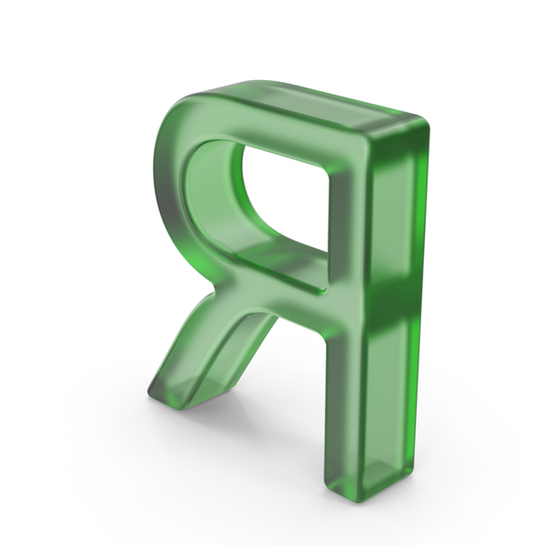 Symbols: Green Plastic Ukrainian letter R PNG & PSD Images Symbols: Green Plastic Ukrainian letter R PNG & PSD Images