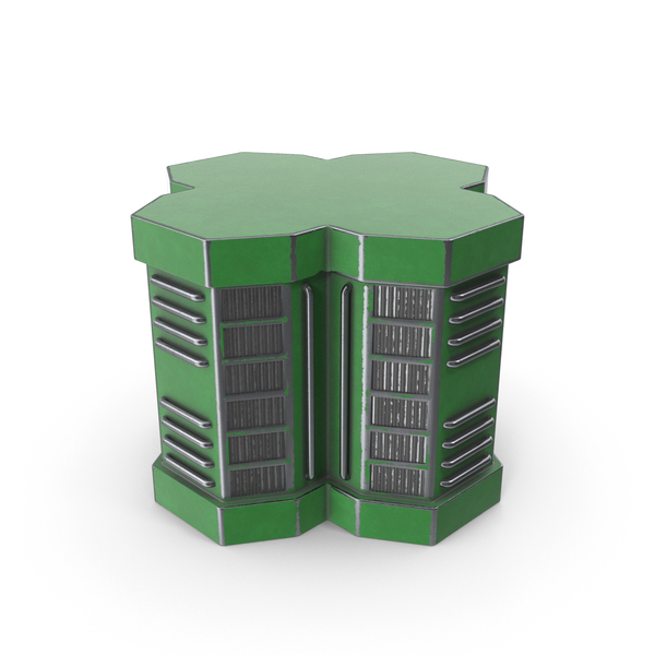 Hardware: Green Sci Fi Element PNG & PSD Images