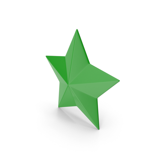 Symbols: Green Star PNG & PSD Images