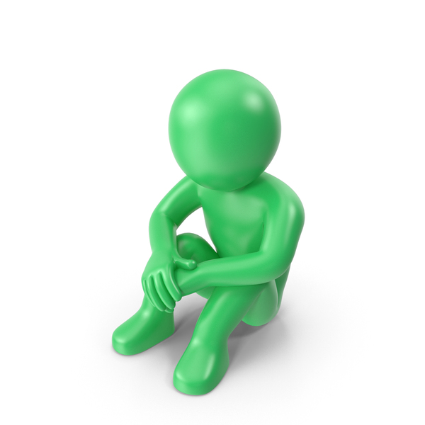 Green Stickman Sitting On Ground PNG & PSD Images Green Stickman Sitting On Ground PNG & PSD Images