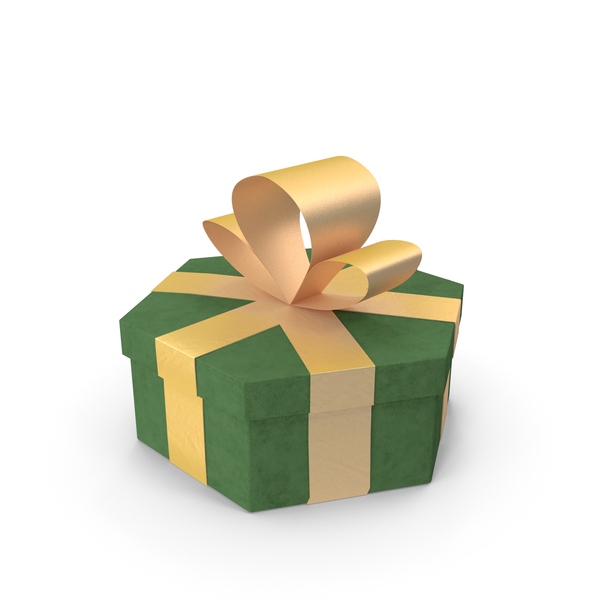 Bow: Green Suede Gift Box PNG & PSD Images Bow: Green Suede Gift Box PNG & PSD Images