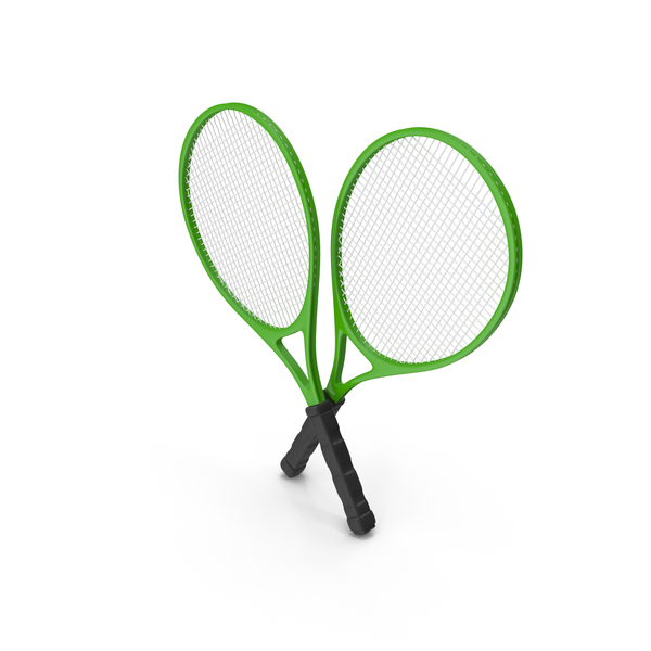 Green Tennis Racket Crossing PNG Images & PSDs for Download ...