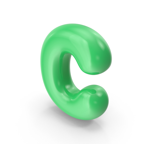 Language: Green Toon Balloon Letter C PNG & PSD Images Language: Green Toon Balloon Letter C PNG & PSD Images