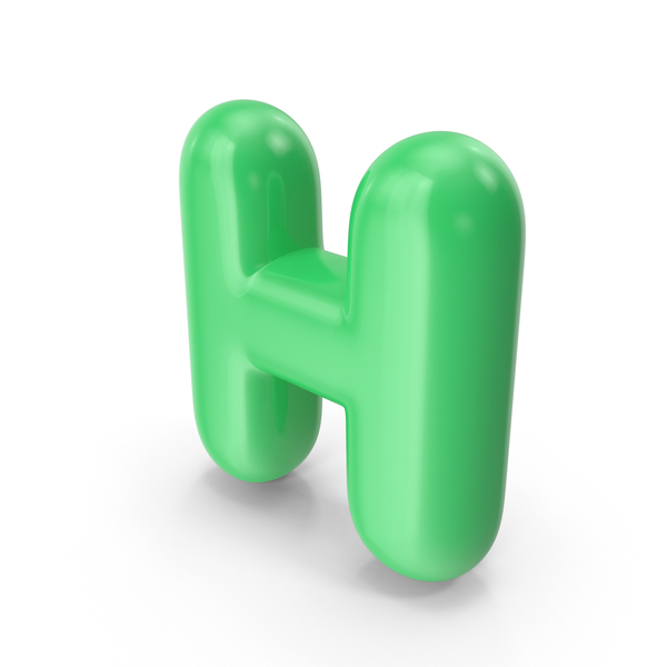 Language: Green Toon Balloon Letter H PNG & PSD Images Language: Green Toon Balloon Letter H PNG & PSD Images