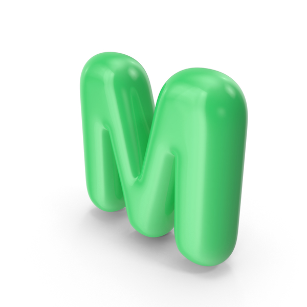 Language: Green Toon Balloon Letter M PNG & PSD Images Language: Green Toon Balloon Letter M PNG & PSD Images
