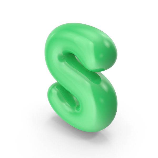 Language: Green Toon Balloon Letter S PNG & PSD Images Language: Green Toon Balloon Letter S PNG & PSD Images
