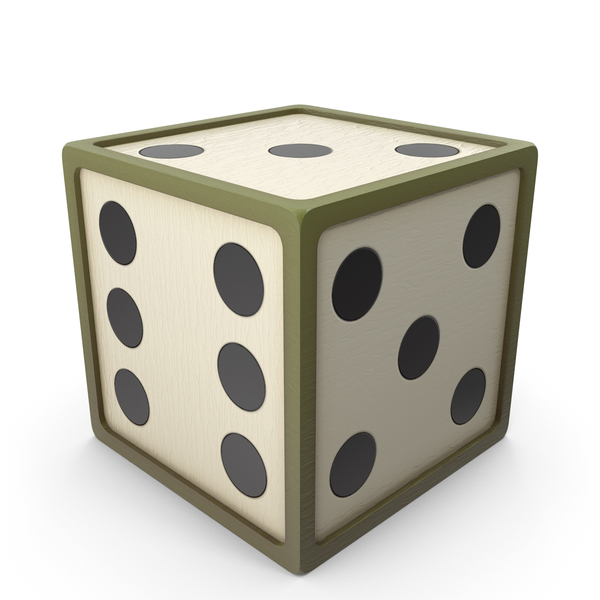 Dice: Green Toon Die PNG & PSD Images Dice: Green Toon Die PNG & PSD Images