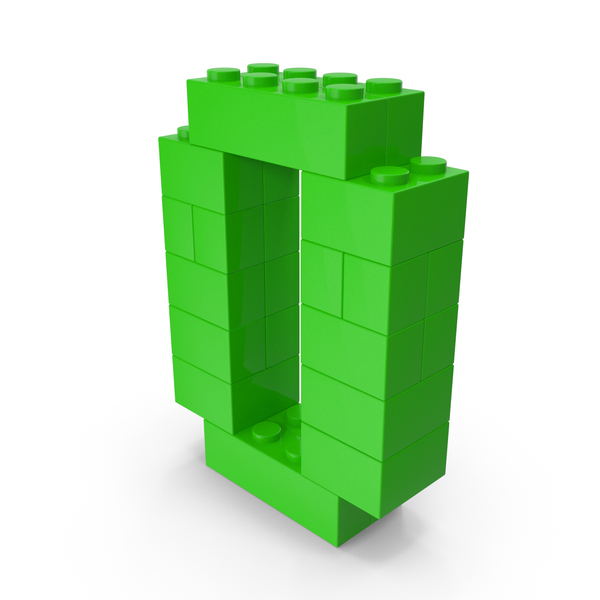 Green Toy Bricks Number 0 PNG & PSD Images Green Toy Bricks Number 0 PNG & PSD Images