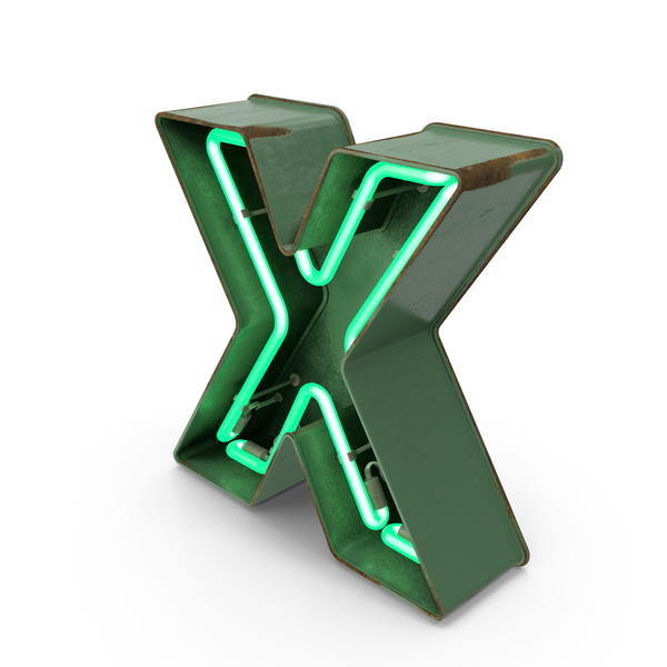 Language: Green Vintage Neon Letter X PNG & PSD Images Language: Green Vintage Neon Letter X PNG & PSD Images