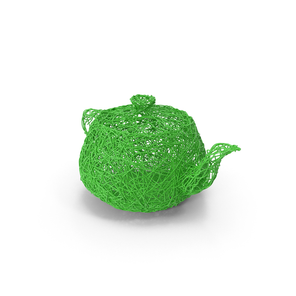 Green Wire Sculpture Teapot PNG & PSD Images Green Wire Sculpture Teapot PNG & PSD Images