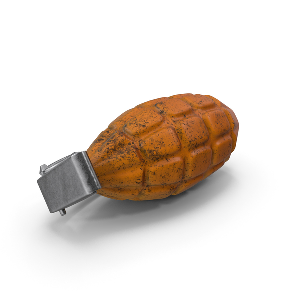 Industrial Equipment: Grenade Orange On Floor PNG & PSD Images Industrial Equipment: Grenade Orange On Floor PNG & PSD Images
