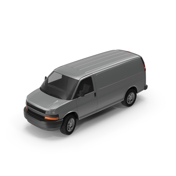 Grey Cargo Van PNG & PSD Images Grey Cargo Van PNG & PSD Images