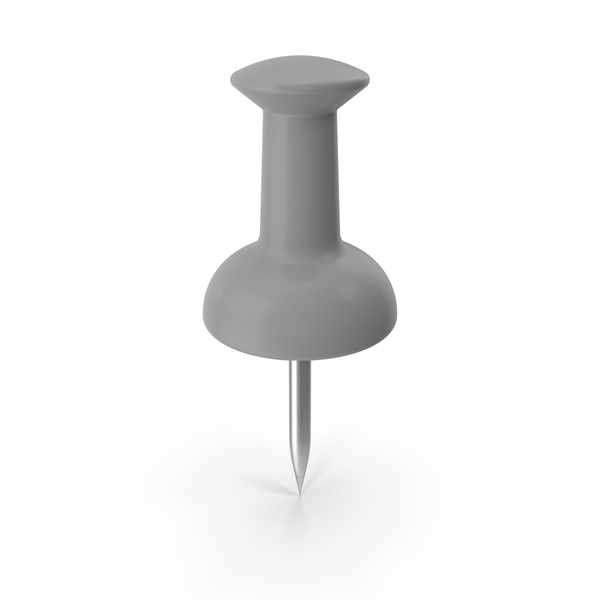 Thumbtack: Grey Push Pin PNG & PSD Images Thumbtack: Grey Push Pin PNG & PSD Images