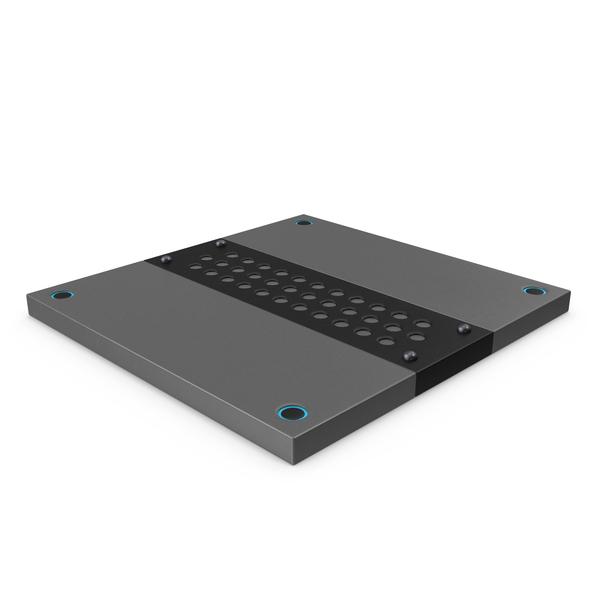 Hardware: Grey SciFi Panel PNG & PSD Images