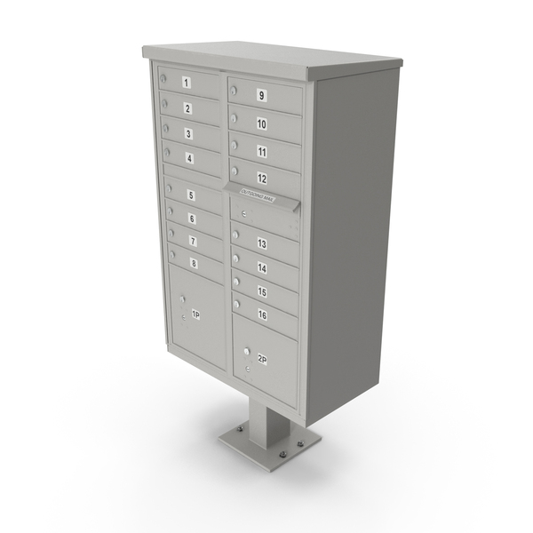 Grey Sixteen Door Parcel Cluster Mailbox PNG & PSD Images Grey Sixteen Door Parcel Cluster Mailbox PNG & PSD Images