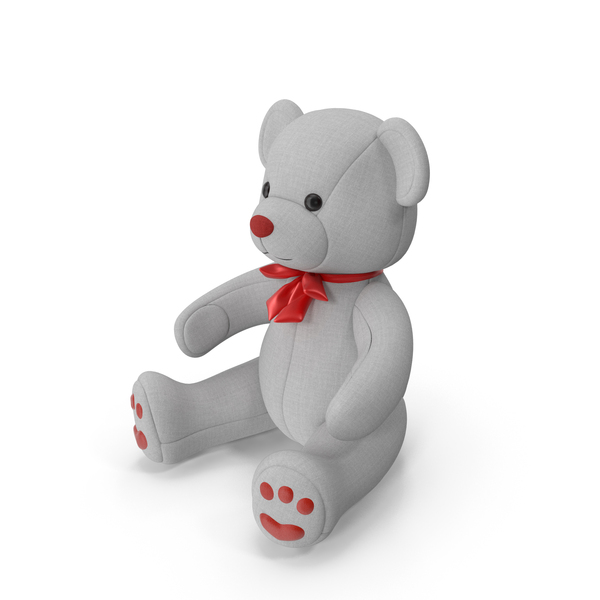 Grey Teddy Bear PNG & PSD Images