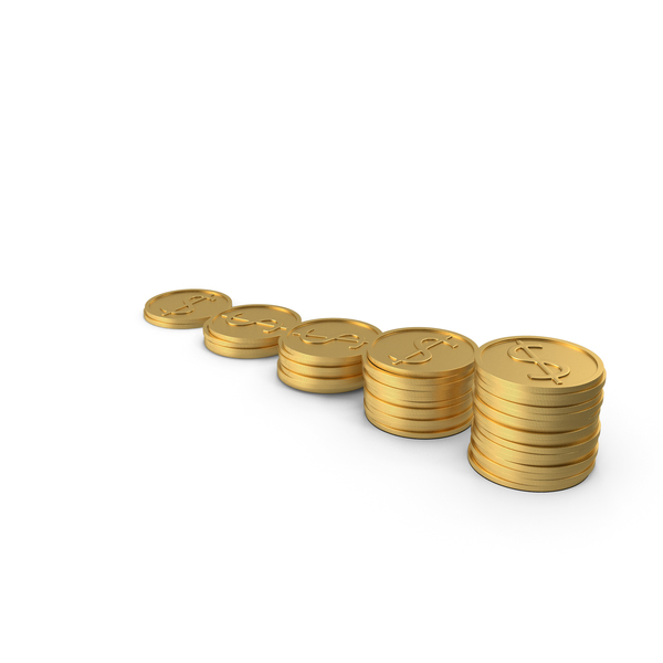 Coin: Growing Stacks of Coins PNG & PSD Images Coin: Growing Stacks of Coins PNG & PSD Images