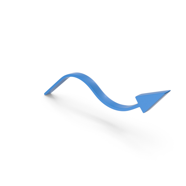 Symbols: Growth Directional Curved Arrow Icon PNG & PSD Images
