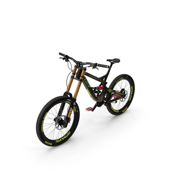 Bicycle: GT Fury Downhill Mountain Bike PNG & PSD Images Bicycle: GT Fury Downhill Mountain Bike PNG & PSD Images