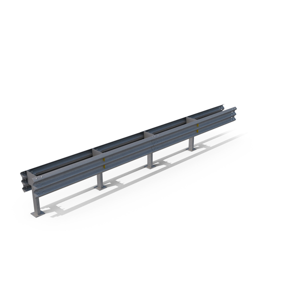 Traffic Barrier: Guardrail Thrie Beam Straight Long Double PNG & PSD Images Traffic Barrier: Guardrail Thrie Beam Straight Long Double PNG & PSD Images