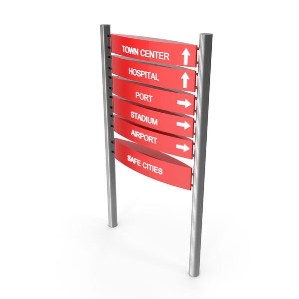 Airport Sign: Guidance Signboard PNG & PSD Images