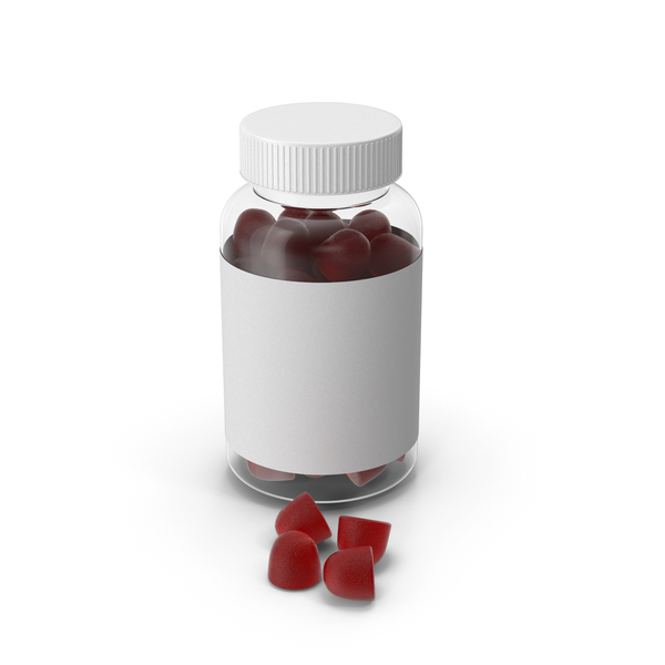 Vitamin: Gummy Supplement Bottle Red PNG & PSD Images Vitamin: Gummy Supplement Bottle Red PNG & PSD Images