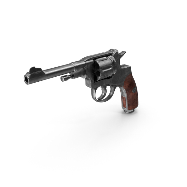 Gun Revolver Nagant M1895 Without Cartridges PNG & PSD Images Gun Revolver Nagant M1895 Without Cartridges PNG & PSD Images