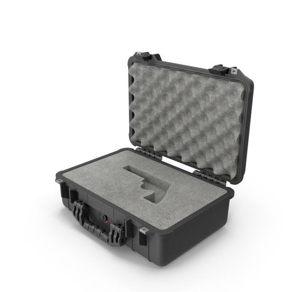 Weapon: Gun Storage Case with Pistol Foam Insert PNG & PSD Images Weapon: Gun Storage Case with Pistol Foam Insert PNG & PSD Images