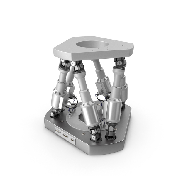 Robotic Arm: H-845 High-Load Hexapod PNG & PSD Images Robotic Arm: H-845 High-Load Hexapod PNG & PSD Images