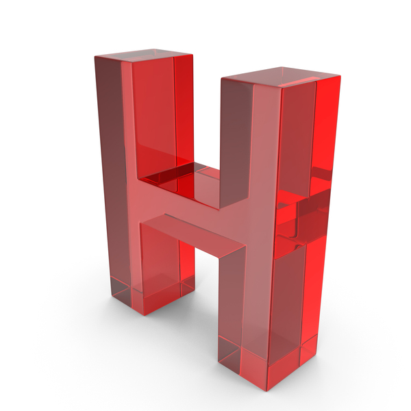 Language: H Alphabet Glass PNG & PSD Images