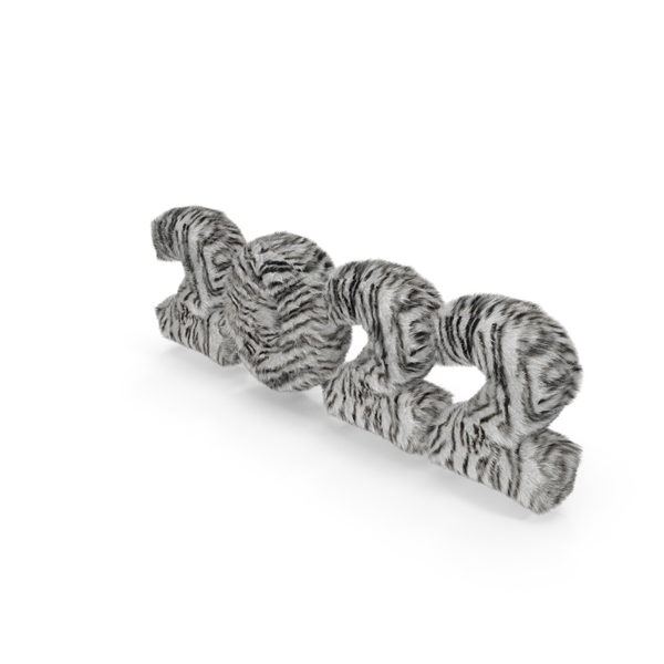 Number: Hair White Tiger 2022 PNG & PSD Images