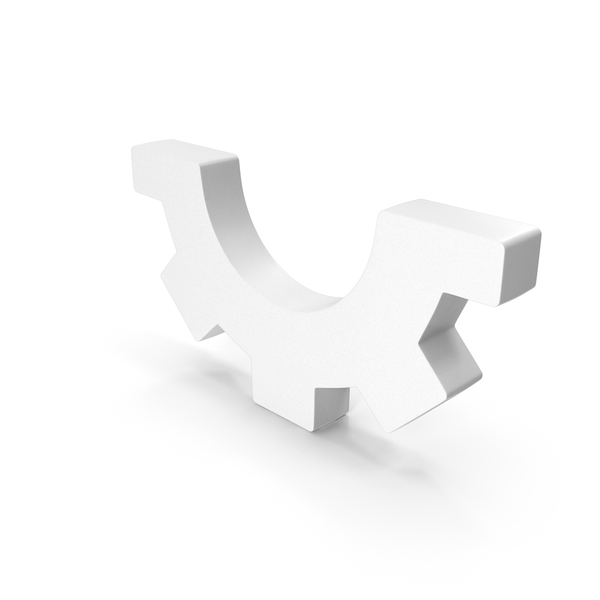 Symbols: Half Gear Symbol PNG & PSD Images