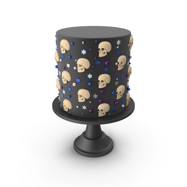 Halloween Cake with Skulls PNG & PSD Images Halloween Cake with Skulls PNG & PSD Images