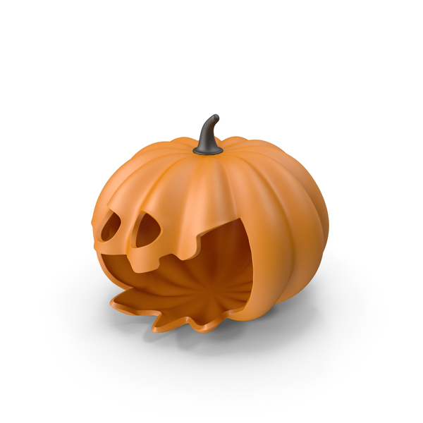 Decoration: Halloween Pumpkin Face PNG & PSD Images
