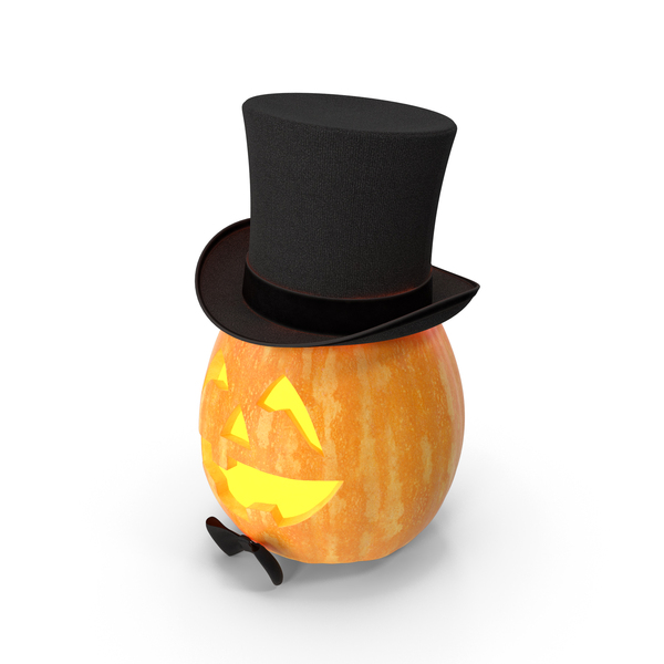 Jack O Lantern: Halloween Pumpkin with Hat PNG & PSD Images Jack O Lantern: Halloween Pumpkin with Hat PNG & PSD Images