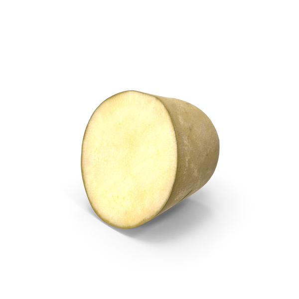 Halved Russet Potato PNG & PSD Images Halved Russet Potato PNG & PSD Images