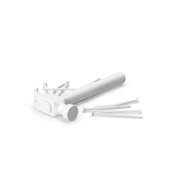 Hammer And Group Of Nails Clay PNG & PSD Images Hammer And Group Of Nails Clay PNG & PSD Images