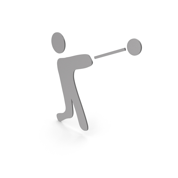 Hammer Throw Grey Icon PNG & PSD Images
