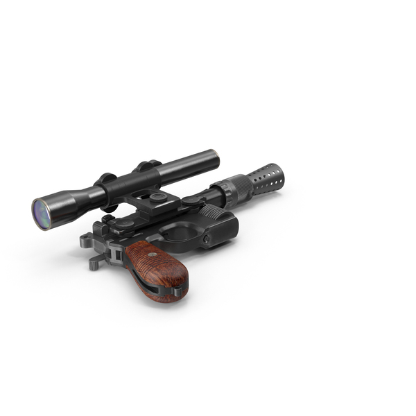 Sci Fi Rifle: Han Solo Blaster PNG & PSD Images Sci Fi Rifle: Han Solo Blaster PNG & PSD Images